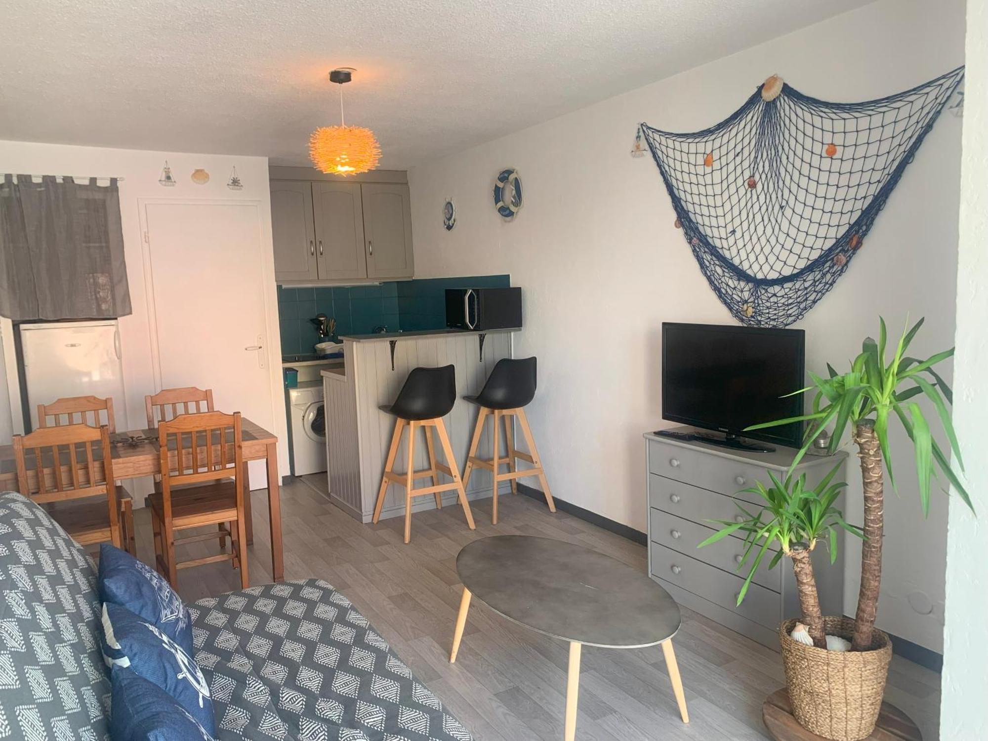 Joli Studio Proche Plage Du Mole Agde Eksteriør billede